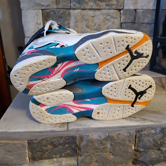Nike Jordan Retro 8 South Beach edition youth 7 - Picture 7 of 8